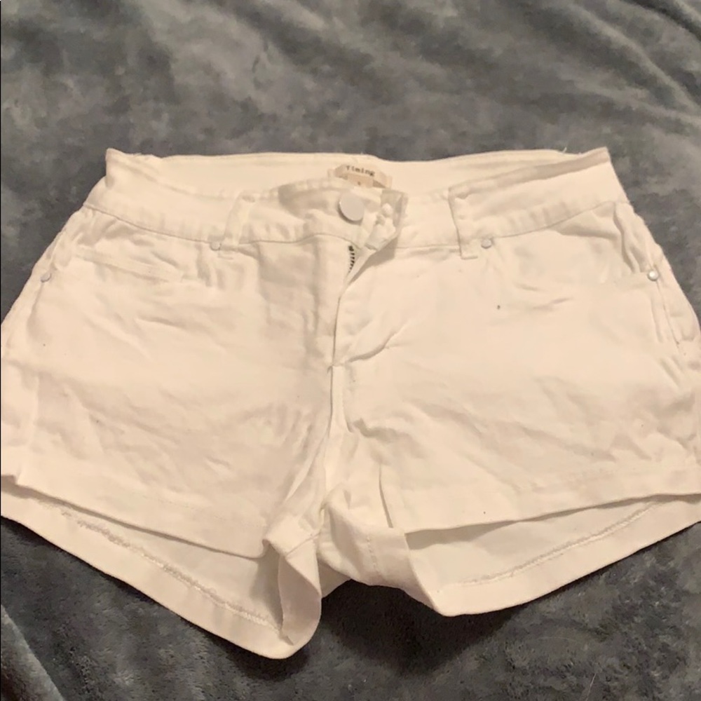 Timing jean shorts